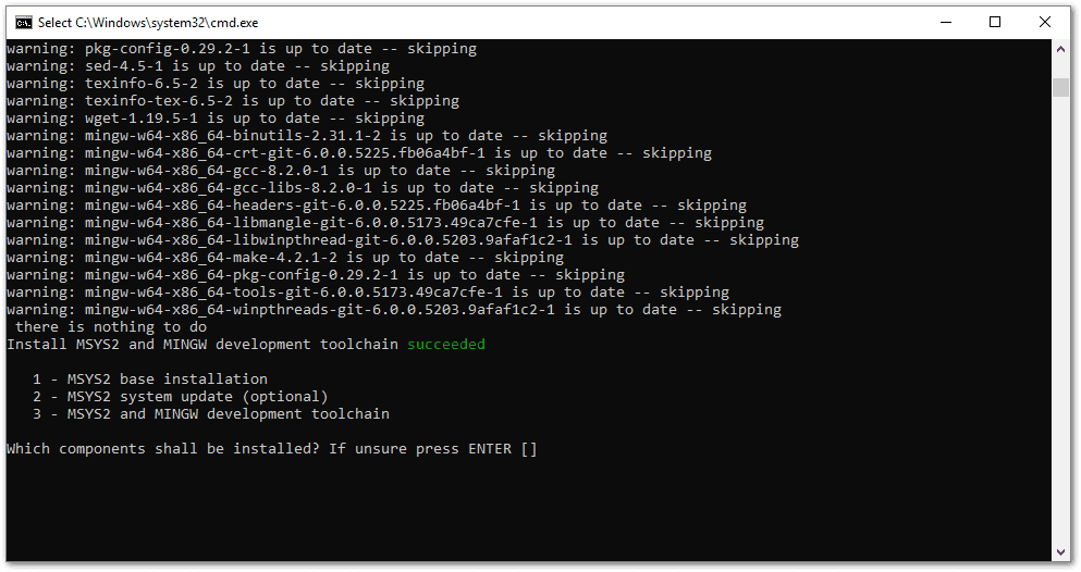 Command-line installer